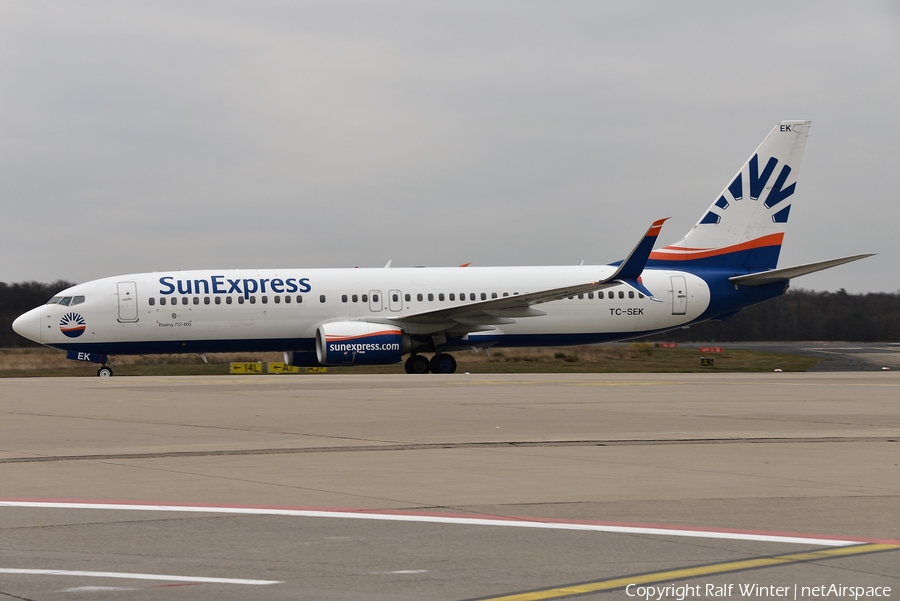 SunExpress Boeing 737-8HC (TC-SEK) | Photo 308142