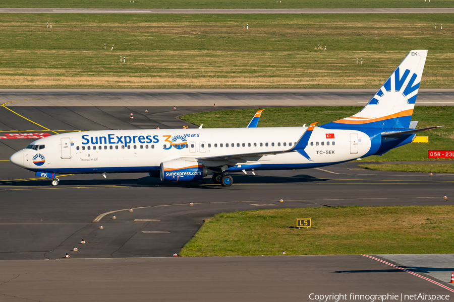 SunExpress Boeing 737-8HC (TC-SEK) | Photo 501888