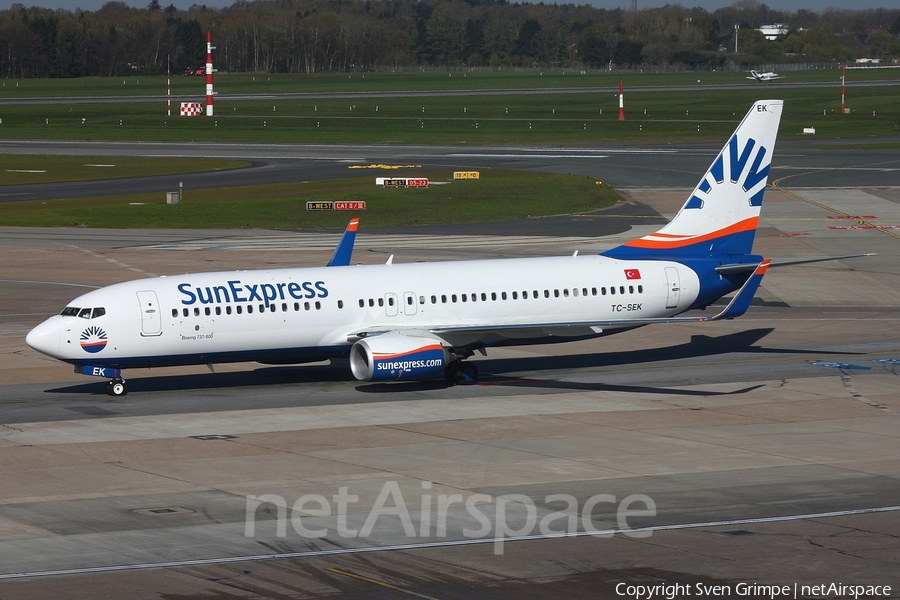 SunExpress Boeing 737-8HC (TC-SEK) | Photo 106150