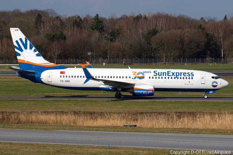 SunExpress Boeing 737-8HC (TC-SEK) | Photo 376209