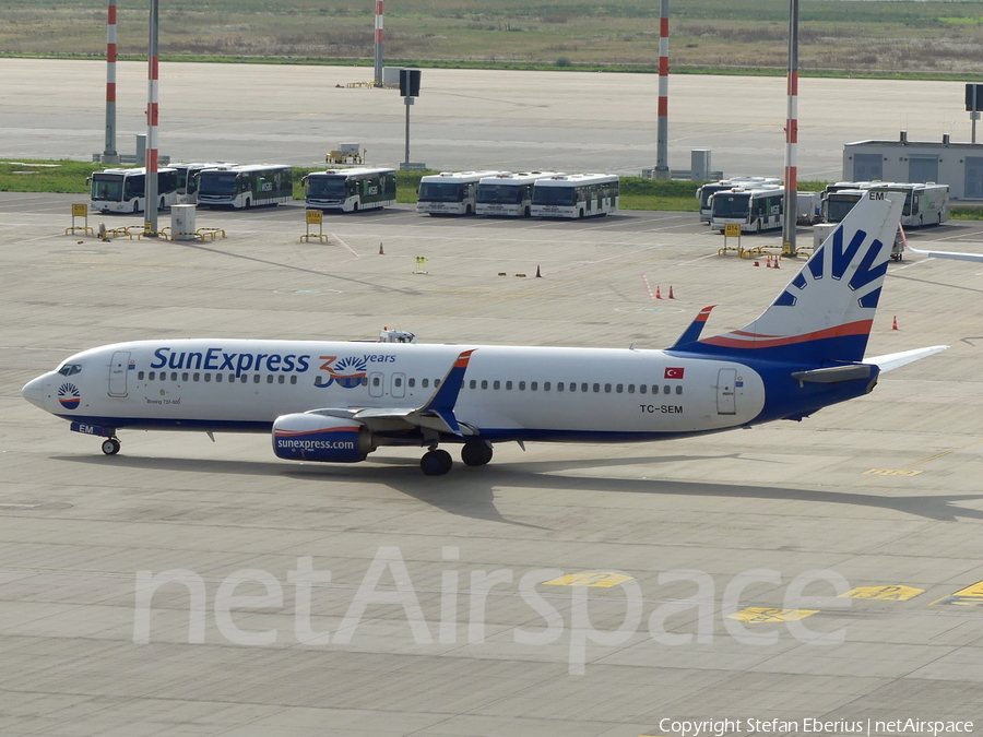 SunExpress Boeing 737-8HC (TC-SEM) | Photo 528916