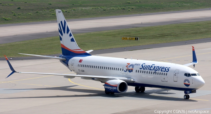 SunExpress Boeing 737-8HC (TC-SEM) | Photo 451171