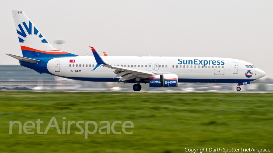 SunExpress Boeing 737-8HC (TC-SEM) | Photo 158615