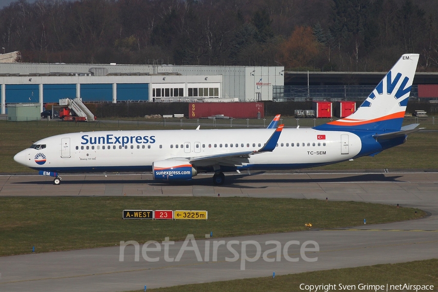 SunExpress Boeing 737-8HC (TC-SEM) | Photo 103202