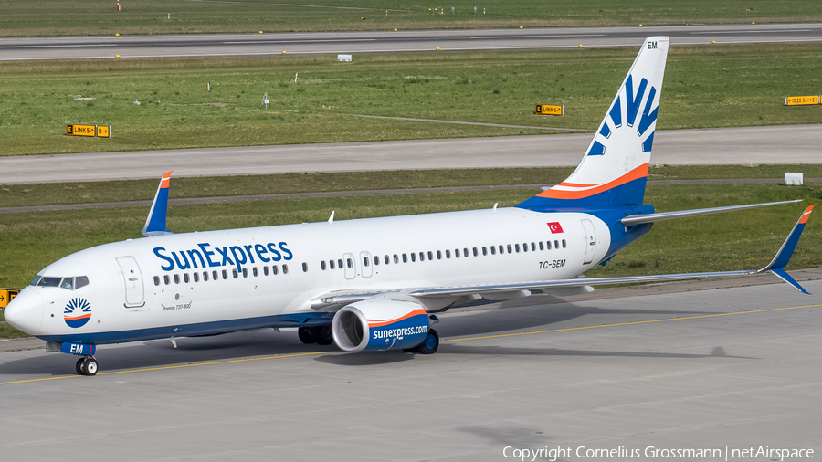 SunExpress Boeing 737-8HC (TC-SEM) | Photo 422881