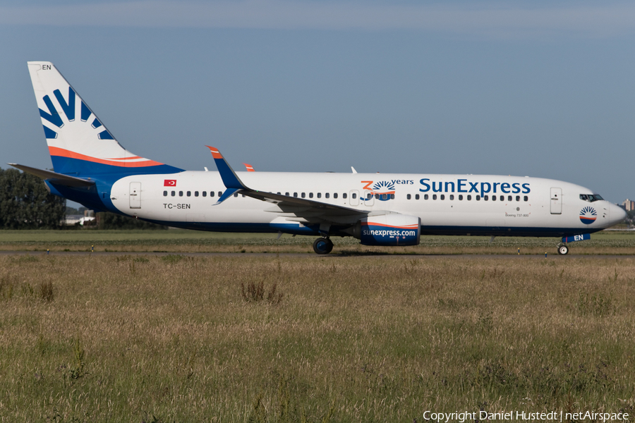 SunExpress Boeing 737-8HC (TC-SEN) | Photo 411617