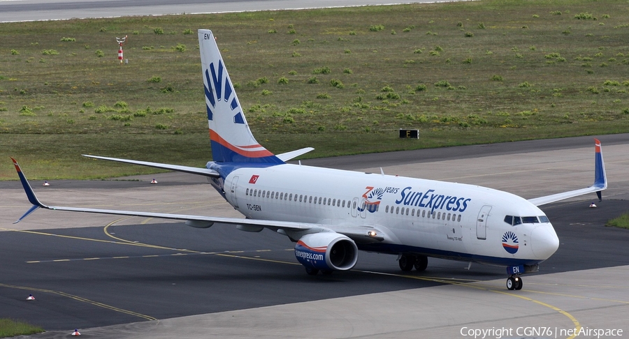 SunExpress Boeing 737-8HC (TC-SEN) | Photo 449737