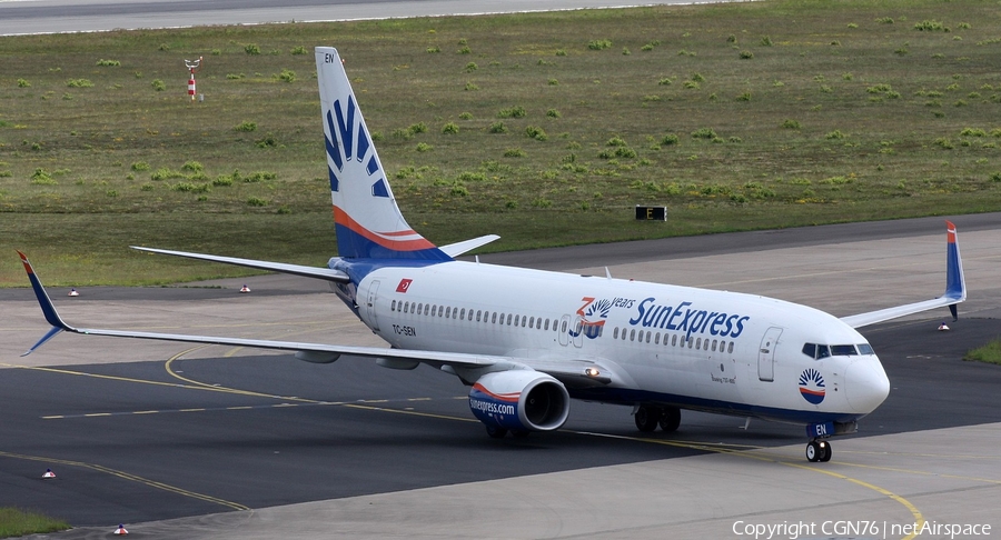 SunExpress Boeing 737-8HC (TC-SEN) | Photo 449737