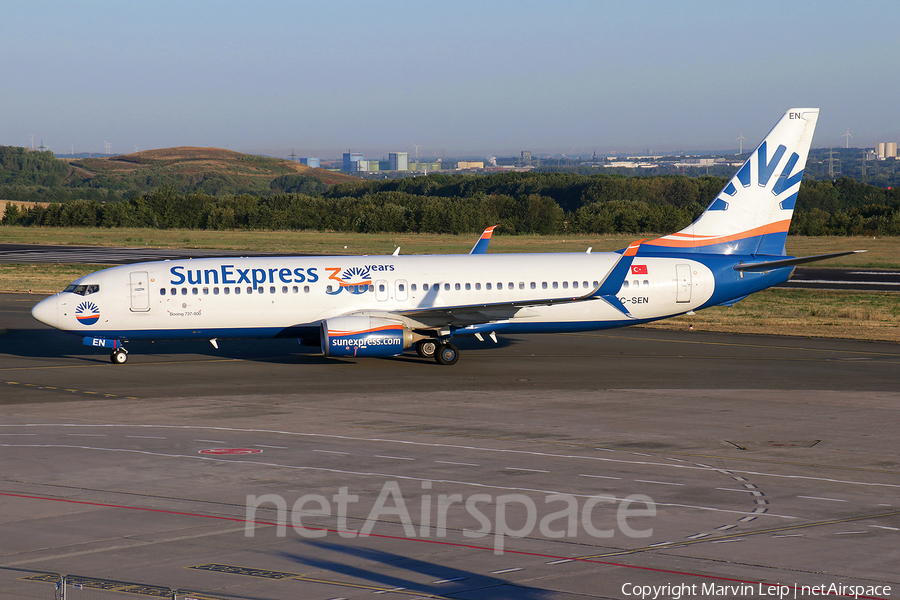 SunExpress Boeing 737-8HC (TC-SEN) | Photo 550664