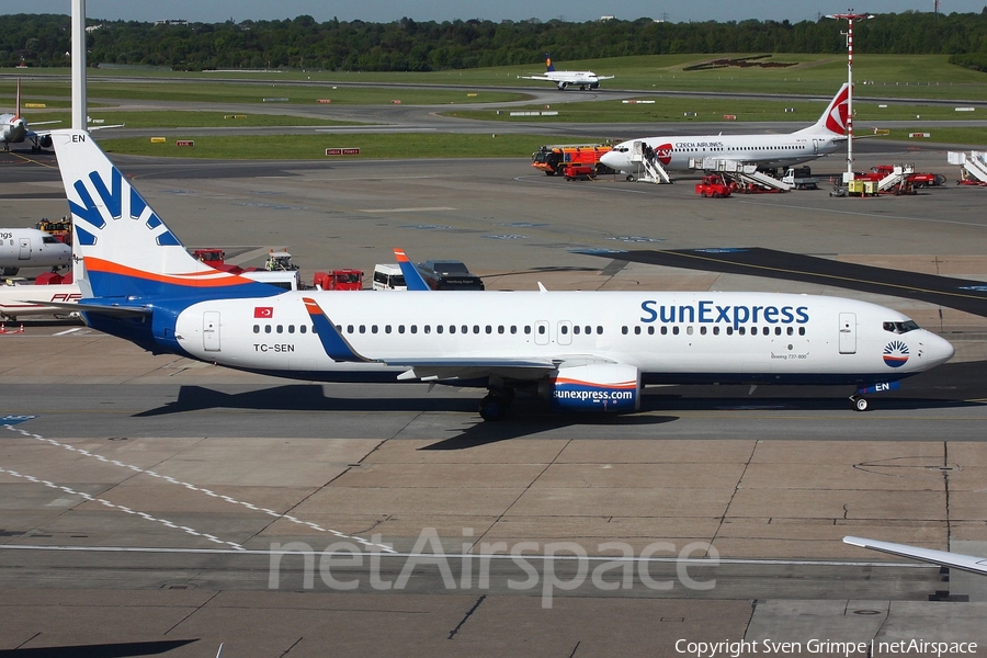 SunExpress Boeing 737-8HC (TC-SEN) | Photo 108286
