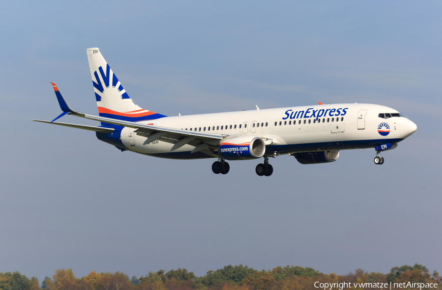 SunExpress Boeing 737-8HC (TC-SEN) | Photo 193445