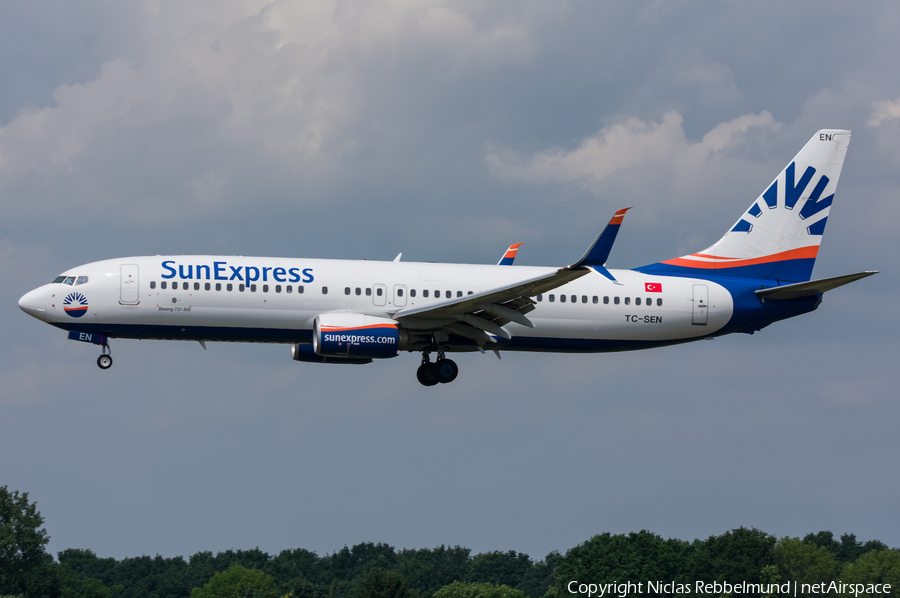 SunExpress Boeing 737-8HC (TC-SEN) | Photo 248567