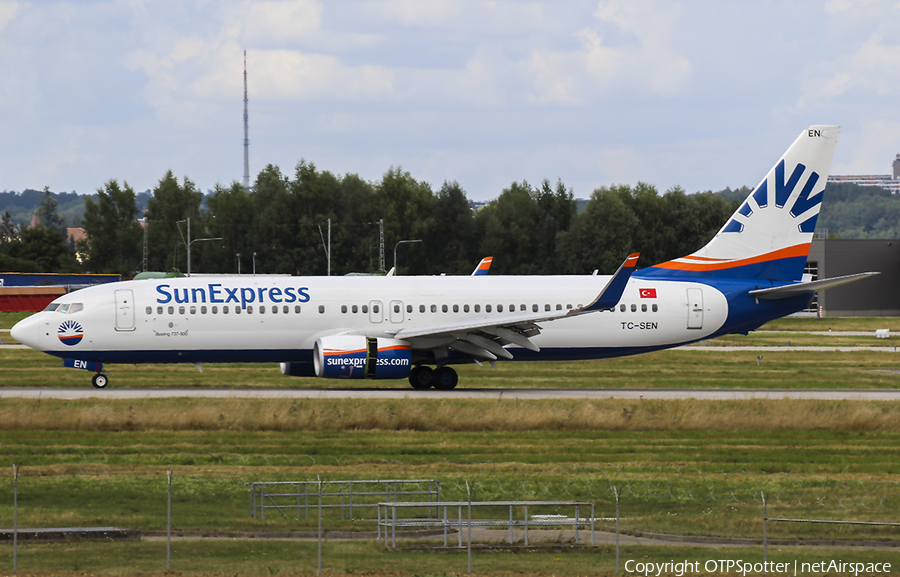 SunExpress Boeing 737-8HC (TC-SEN) | Photo 132550