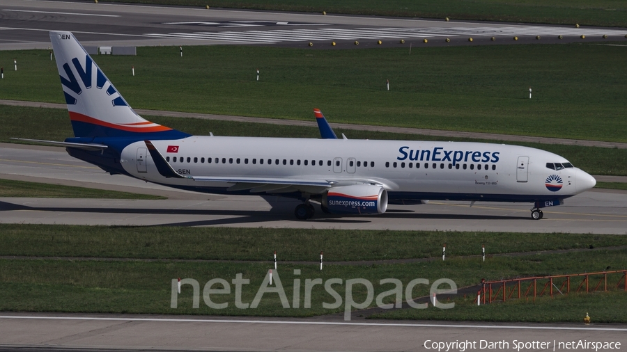 SunExpress Boeing 737-8HC (TC-SEN) | Photo 232100