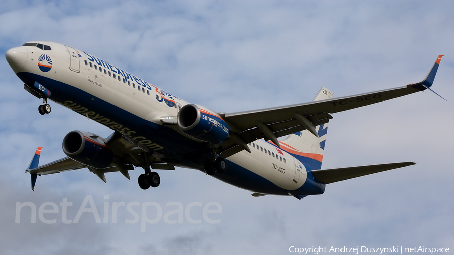 SunExpress Boeing 737-8HC (TC-SEO) | Photo 544716