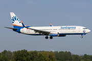 SunExpress Boeing 737-8HC (TC-SEO) at  Brussels - International, Belgium