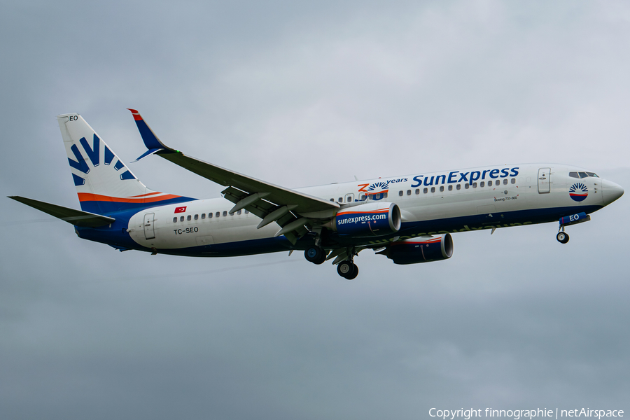 SunExpress Boeing 737-8HC (TC-SEO) | Photo 449562