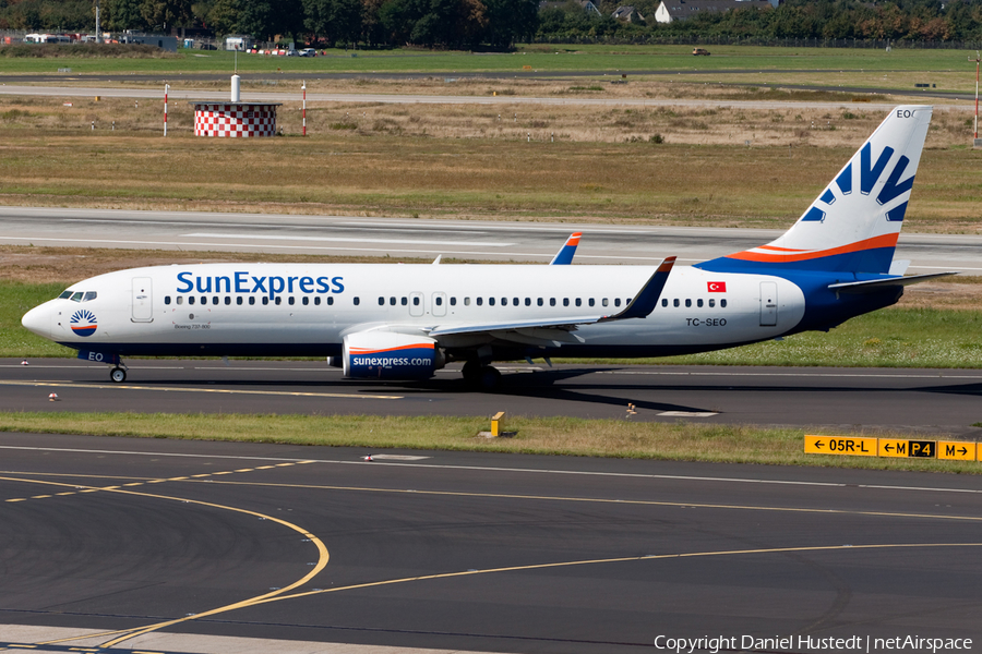 SunExpress Boeing 737-8HC (TC-SEO) | Photo 490114