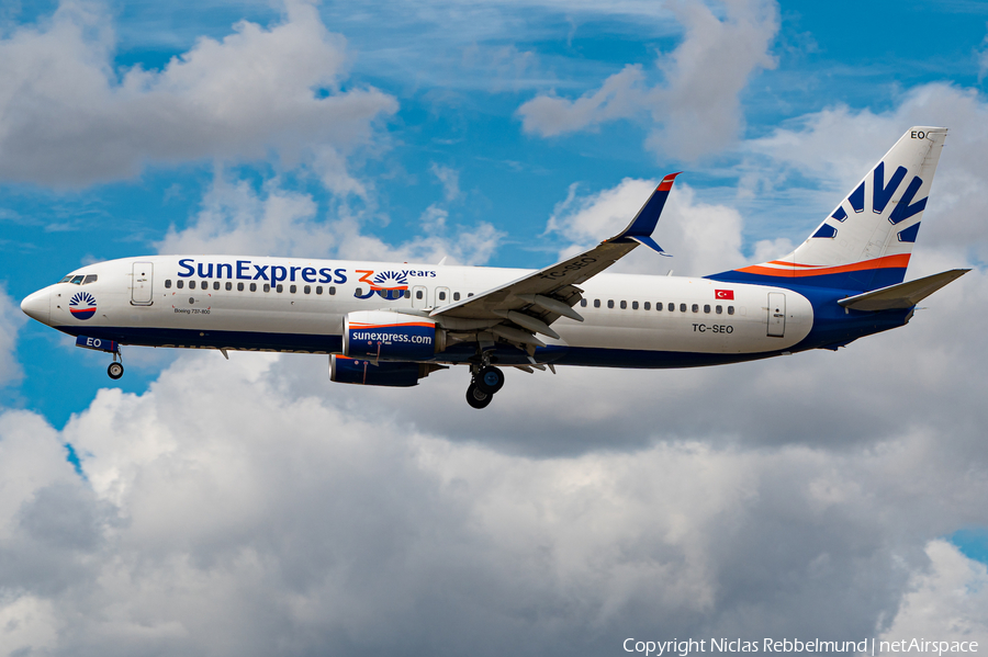SunExpress Boeing 737-8HC (TC-SEO) | Photo 400456