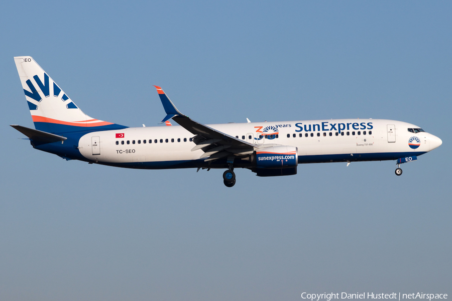 SunExpress Boeing 737-8HC (TC-SEO) | Photo 501674