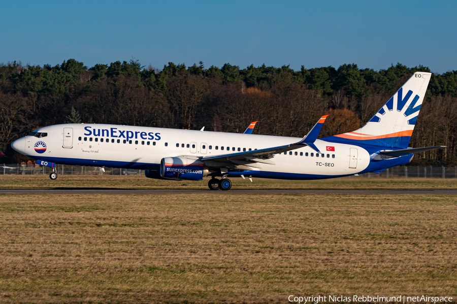 SunExpress Boeing 737-8HC (TC-SEO) | Photo 608116