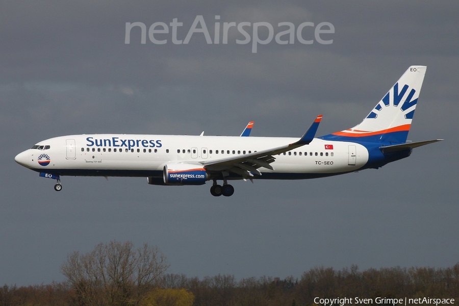 SunExpress Boeing 737-8HC (TC-SEO) | Photo 106116