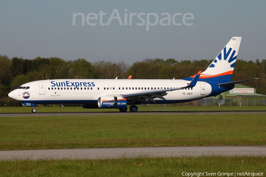 SunExpress Boeing 737-8HC (TC-SEO) | Photo 107550