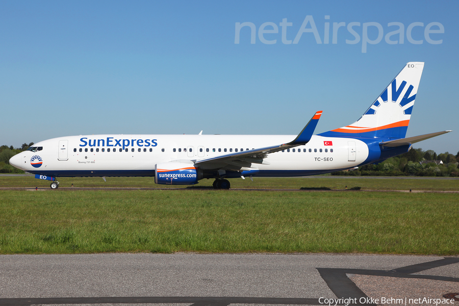SunExpress Boeing 737-8HC (TC-SEO) | Photo 108764