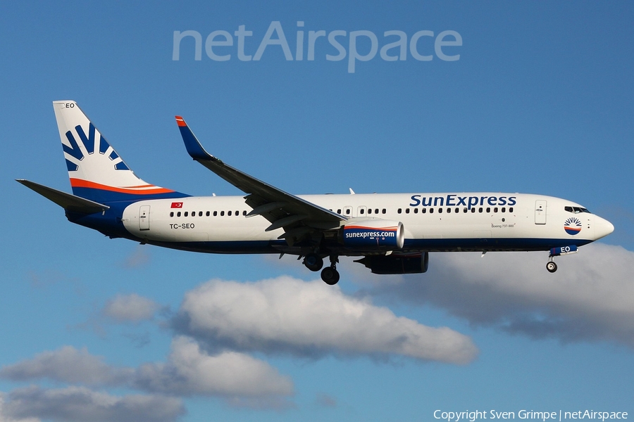 SunExpress Boeing 737-8HC (TC-SEO) | Photo 118330