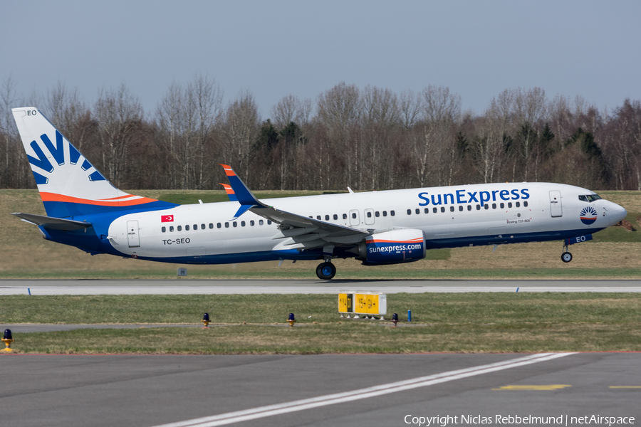 SunExpress Boeing 737-8HC (TC-SEO) | Photo 235680