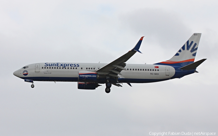 SunExpress Boeing 737-8HC (TC-SEO) | Photo 252815