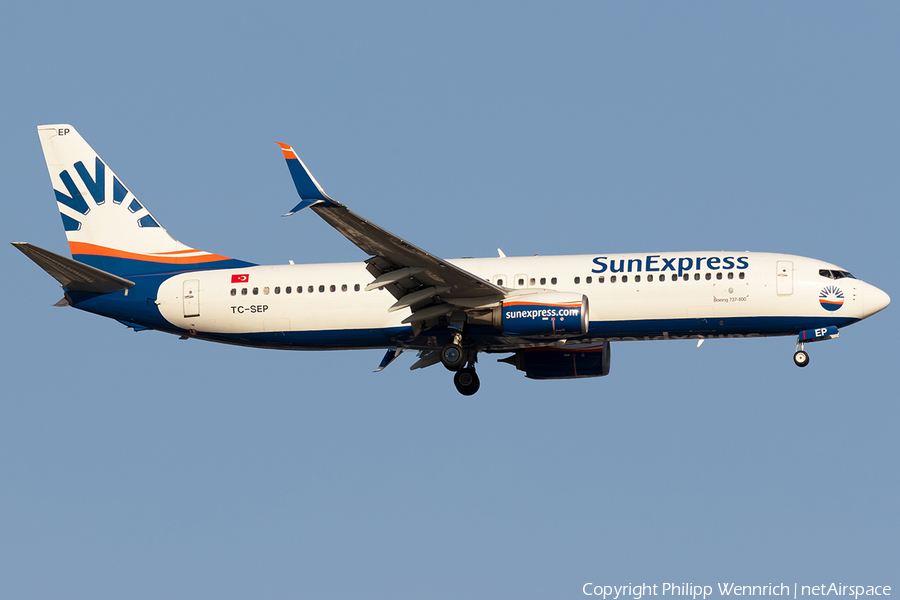 SunExpress Boeing 737-8HC (TC-SEP) | Photo 333913