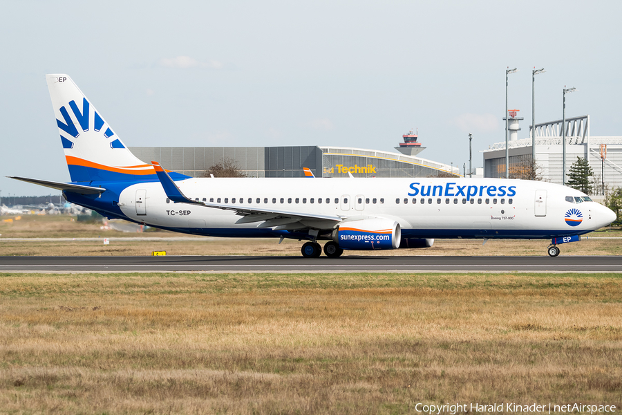 SunExpress Boeing 737-8HC (TC-SEP) | Photo 299227