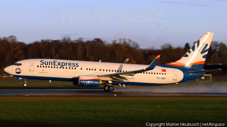 SunExpress Boeing 737-8HC (TC-SEP) | Photo 199021