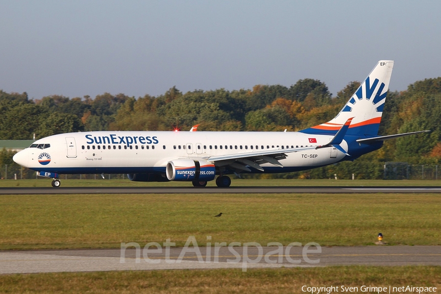 SunExpress Boeing 737-8HC (TC-SEP) | Photo 269014