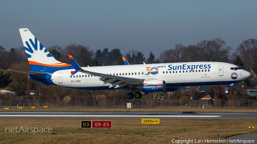 SunExpress Boeing 737-8HC (TC-SEP) | Photo 434166