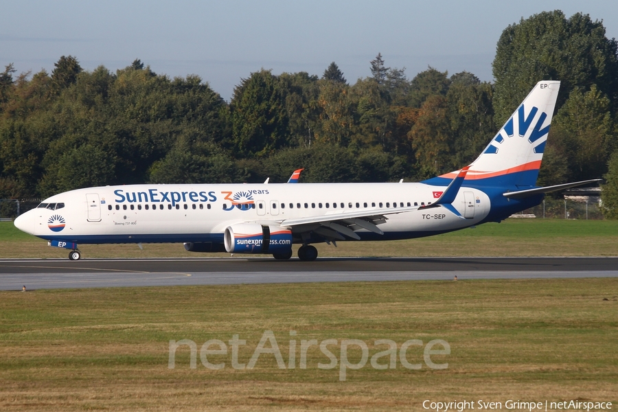 SunExpress Boeing 737-8HC (TC-SEP) | Photo 529412