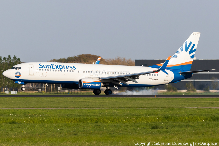 SunExpress Boeing 737-8HC (TC-SEU) | Photo 317884