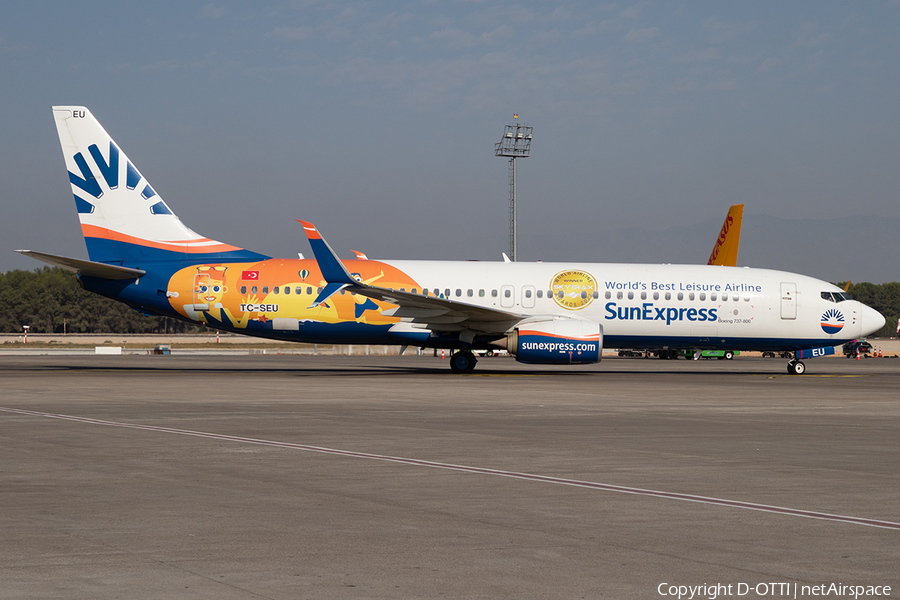 SunExpress Boeing 737-8HC (TC-SEU) | Photo 599631