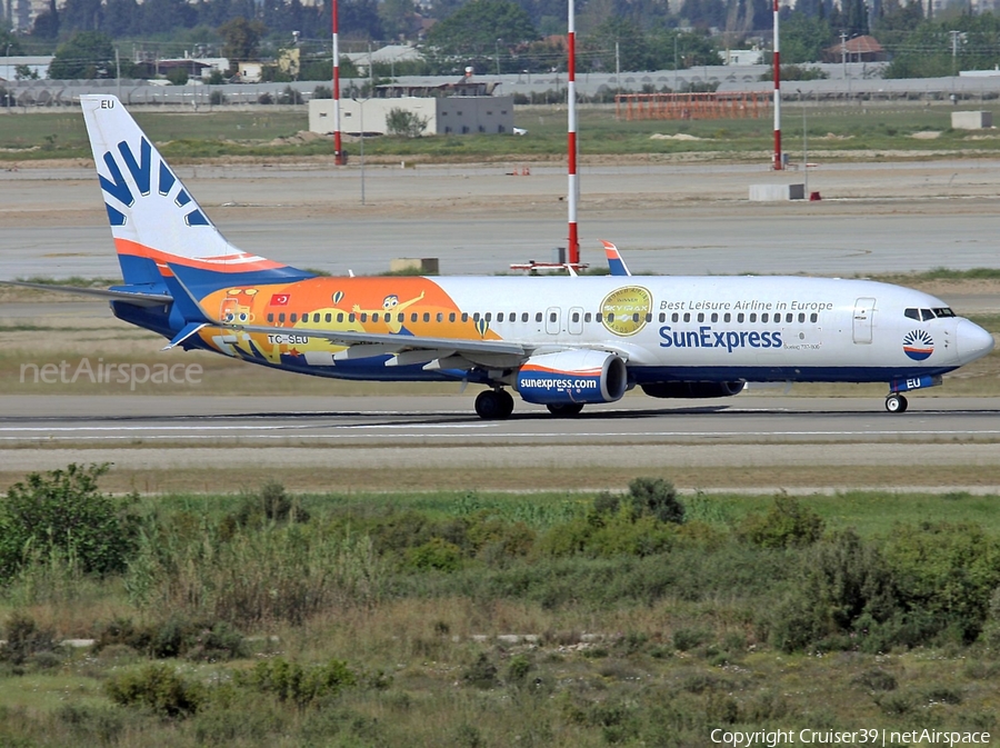 SunExpress Boeing 737-8HC (TC-SEU) | Photo 646380