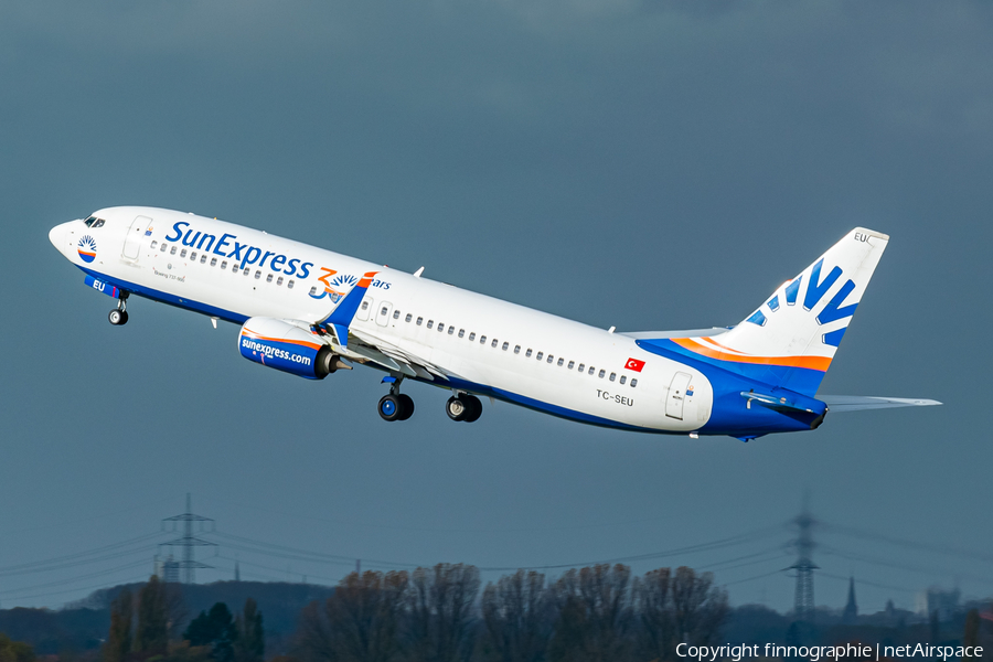 SunExpress Boeing 737-8HC (TC-SEU) | Photo 479566