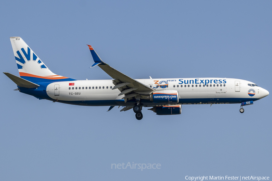 SunExpress Boeing 737-8HC (TC-SEU) | Photo 464097