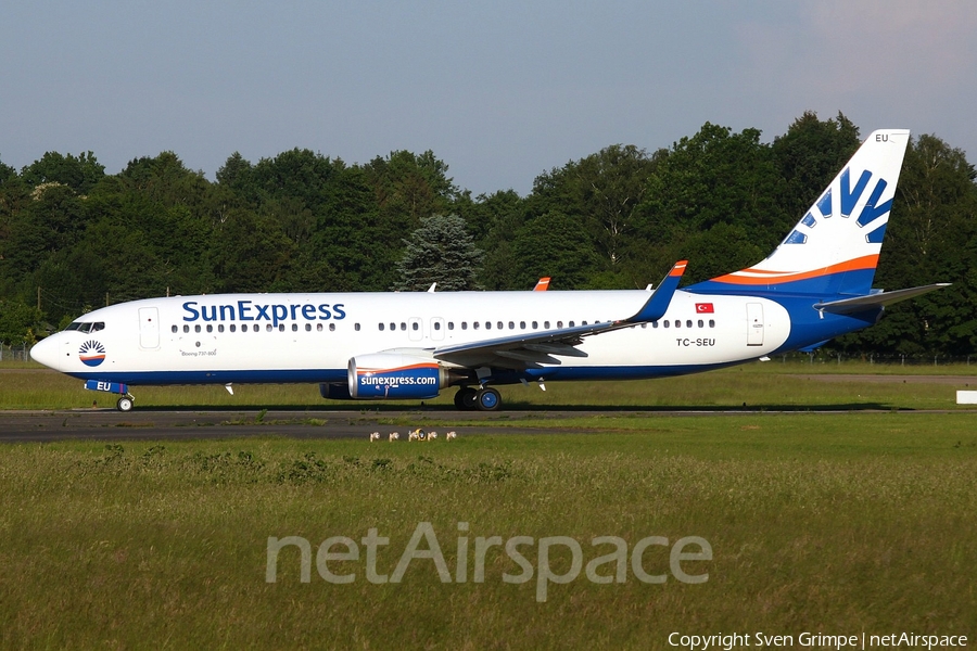 SunExpress Boeing 737-8HC (TC-SEU) | Photo 110637