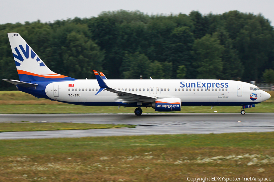 SunExpress Boeing 737-8HC (TC-SEU) | Photo 292997
