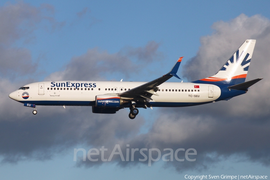 SunExpress Boeing 737-8HC (TC-SEU) | Photo 445269
