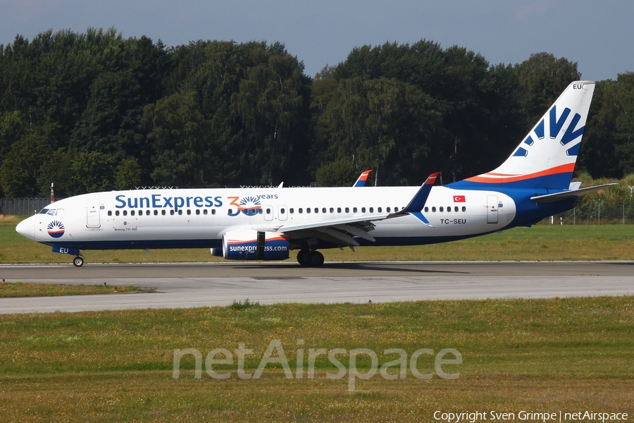 SunExpress Boeing 737-8HC (TC-SEU) | Photo 461430