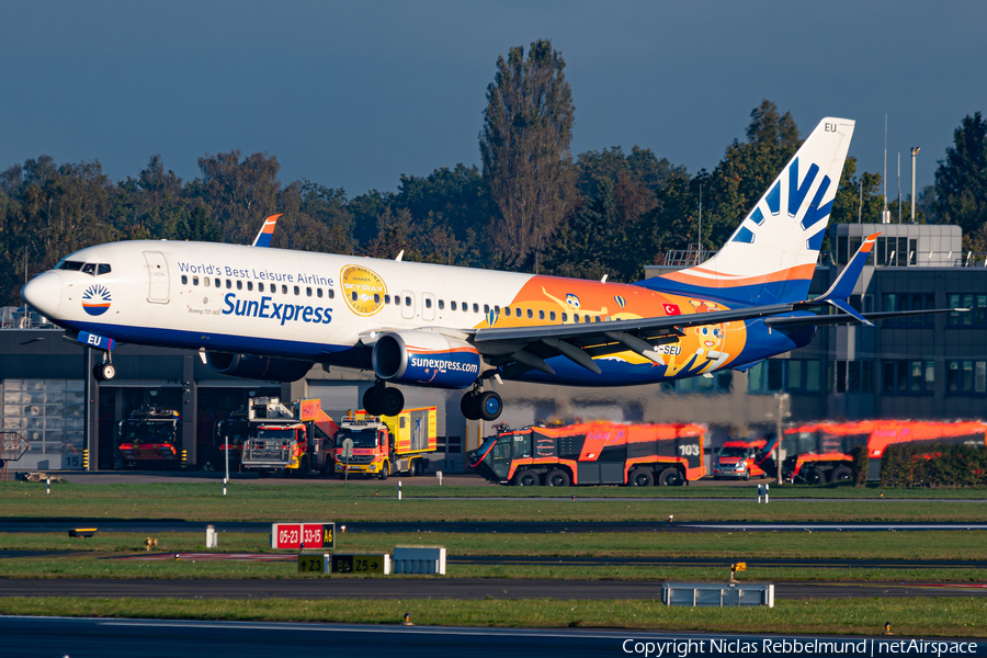 SunExpress Boeing 737-8HC (TC-SEU) | Photo 596328
