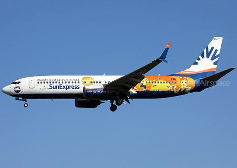 SunExpress Boeing 737-8HC (TC-SEU) at  Hamburg - Fuhlsbuettel (Helmut Schmidt), Germany