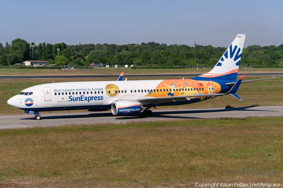 SunExpress Boeing 737-8HC (TC-SEU) | Photo 681511