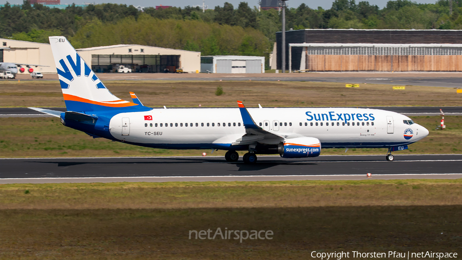 SunExpress Boeing 737-8HC (TC-SEU) | Photo 437716